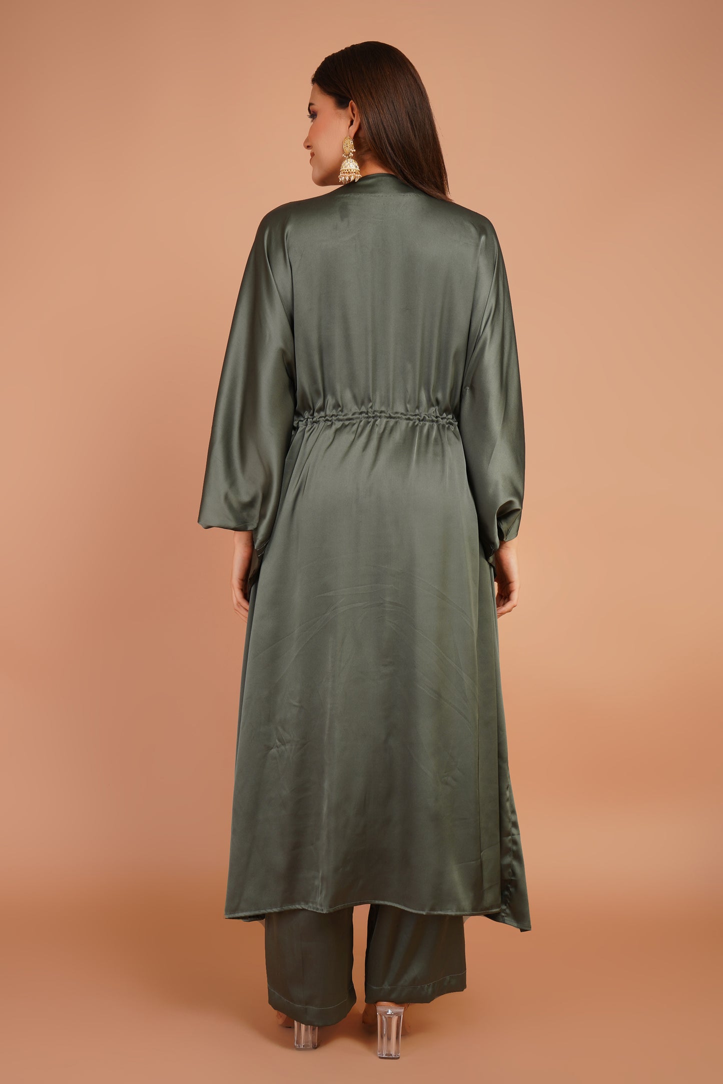 Embroidered Kaftan Set